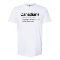 Canadian Definition Funny Anti American Canada Softstyle CVC T-Shirt