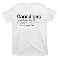 Canadian Definition Funny Anti American Canada T-Shirt