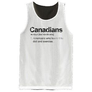 Canadian Definition Funny Anti American Canada Mesh Reversible Basketball Jersey Tank