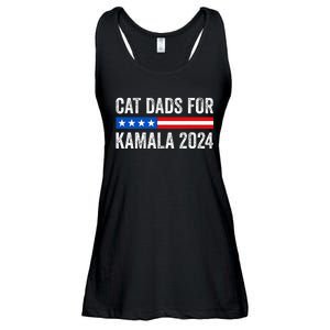 Cat Dads For Kamala Funny Cat Owner 2024 President Kamala Ladies Essential Flowy Tank