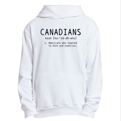 Canadian Definition Funny Canada Pride Urban Pullover Hoodie