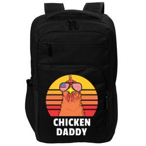 Chicken Daddy Farmer Chicken Lover Impact Tech Backpack