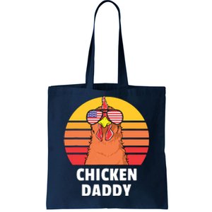 Chicken Daddy Farmer Chicken Lover Tote Bag