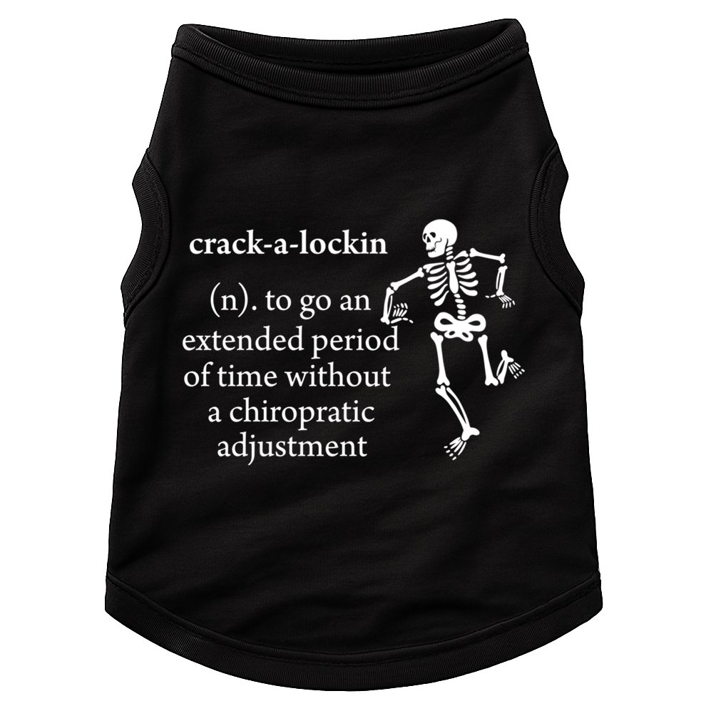 Chiropractor Definition Funny Chiropractic Humor Chiro Lover Gift Doggie Tank