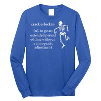 Chiropractor Definition Funny Chiropractic Humor Chiro Lover Gift Long Sleeve Shirt