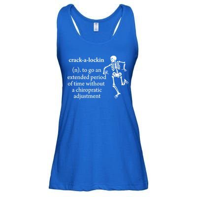 Chiropractor Definition Funny Chiropractic Humor Chiro Lover Gift Ladies Essential Flowy Tank