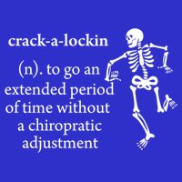 Chiropractor Definition Funny Chiropractic Humor Chiro Lover Gift 16 in Basic Backpack