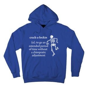 Chiropractor Definition Funny Chiropractic Humor Chiro Lover Gift Tall Hoodie