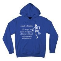 Chiropractor Definition Funny Chiropractic Humor Chiro Lover Gift Tall Hoodie