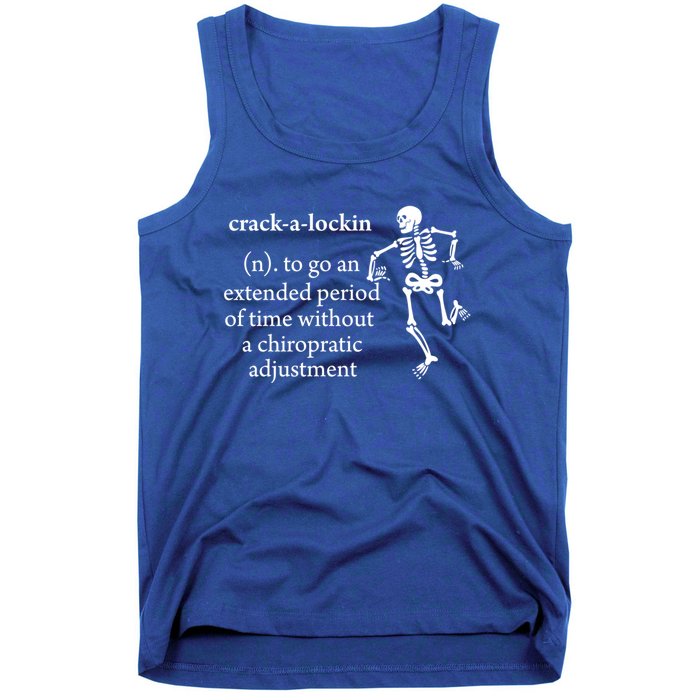 Chiropractor Definition Funny Chiropractic Humor Chiro Lover Gift Tank Top