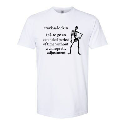 Chiropractor Definition Funny Chiropractic Humor Chiro Lover Funny Gift Softstyle CVC T-Shirt