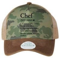 Chef Definition Funny Line Saying Cook Cooking Gifts Chefs T Legacy Tie Dye Trucker Hat
