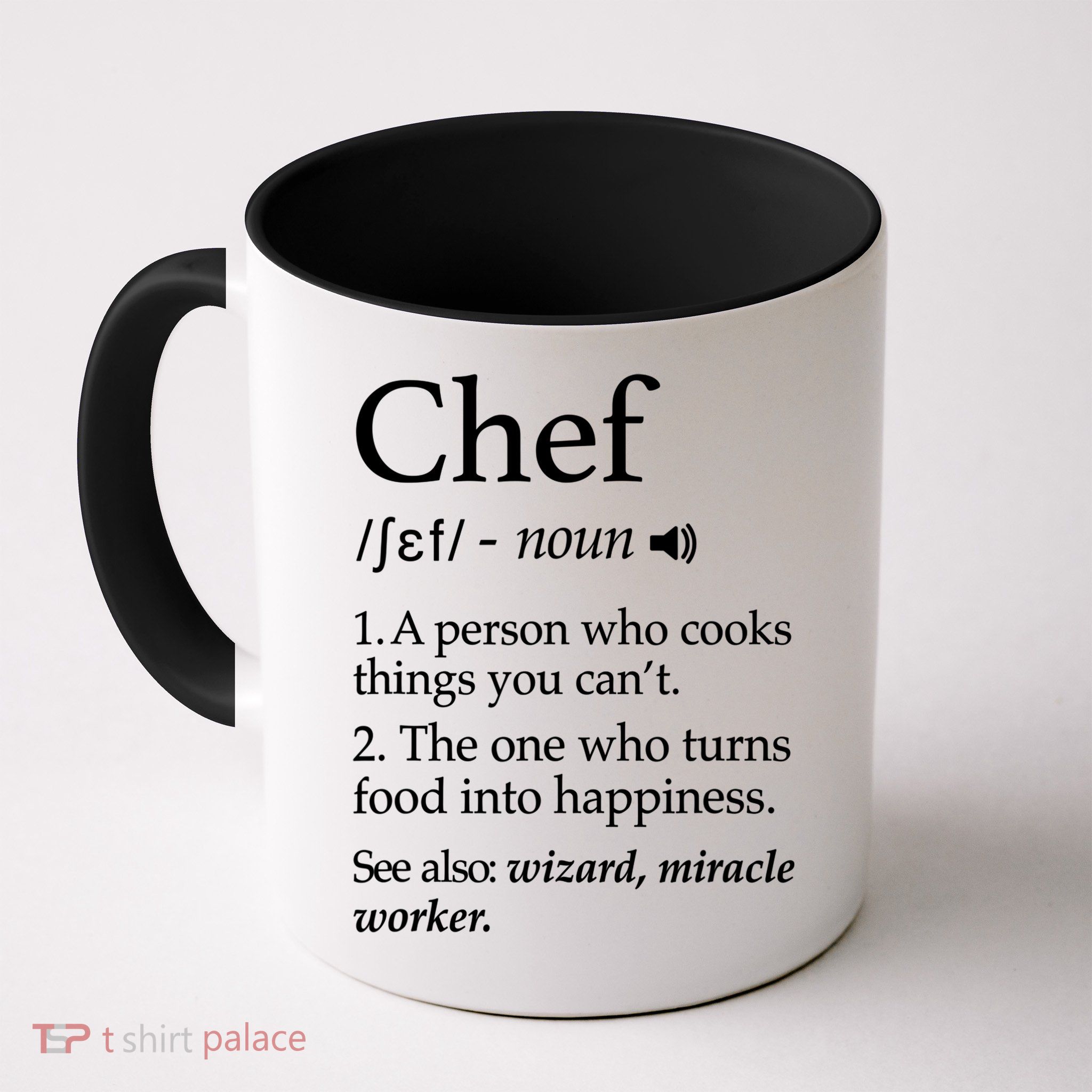 Chef Definition Funny Line Saying Cook Cooking Gifts Chefs T Mug