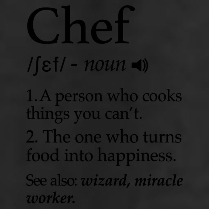 Chef Definition Funny Line Saying Cook Cooking Gifts Chefs T Golf Towel