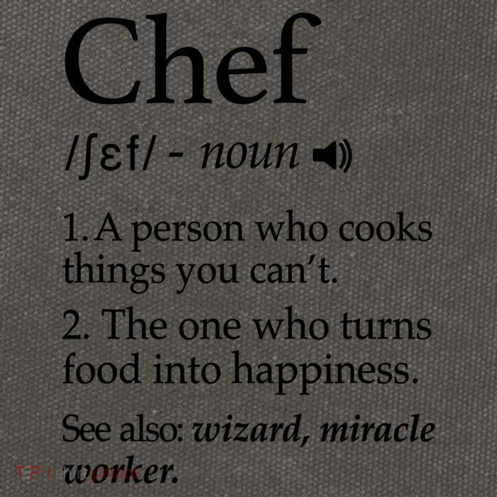 Chef Definition Funny Line Saying Cook Cooking Gifts Chefs T Cotton Canvas Backpack