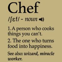 Chef Definition Funny Line Saying Cook Cooking Gifts Chefs T Button