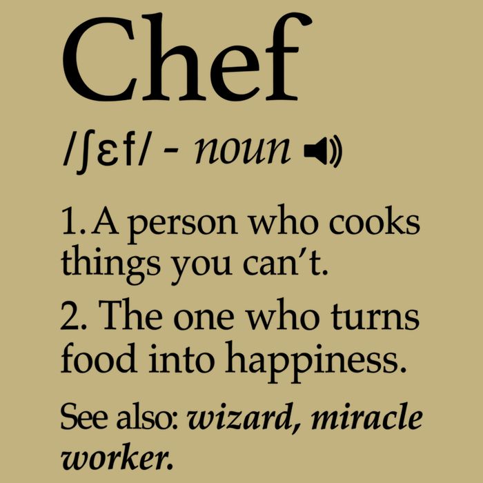 Chef Definition Funny Line Saying Cook Cooking Gifts Chefs T Button