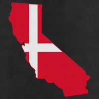 California Denmark Flag Map 15oz Campfire Ceramic Mug