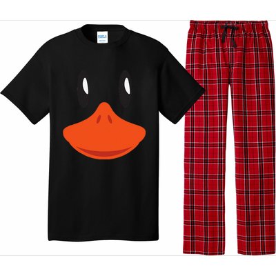 Cute Duck Face Awesome Halloween Costume Gift Pajama Set