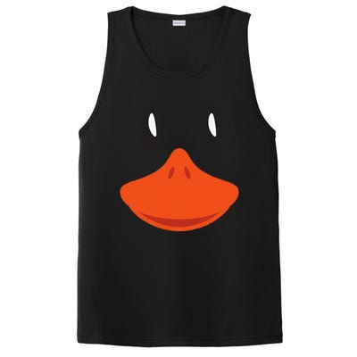 Cute Duck Face Awesome Halloween Costume Gift PosiCharge Competitor Tank