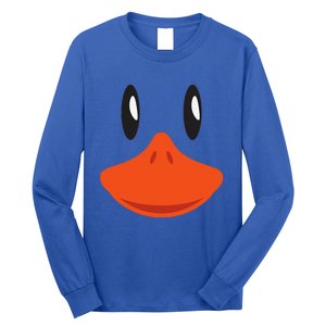 Cute Duck Face Awesome Halloween Costume Gift Long Sleeve Shirt