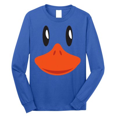 Cute Duck Face Awesome Halloween Costume Gift Long Sleeve Shirt