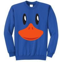 Cute Duck Face Awesome Halloween Costume Gift Sweatshirt