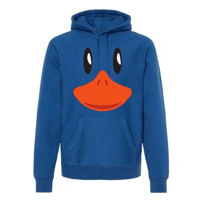 Cute Duck Face Awesome Halloween Costume Gift Premium Hoodie