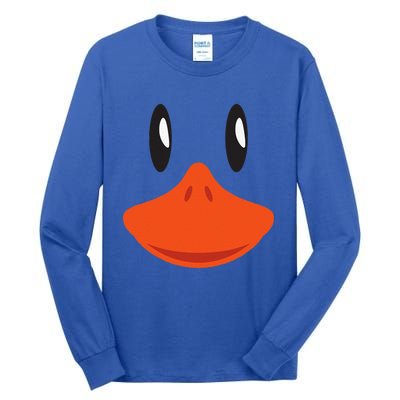 Cute Duck Face Awesome Halloween Costume Gift Tall Long Sleeve T-Shirt