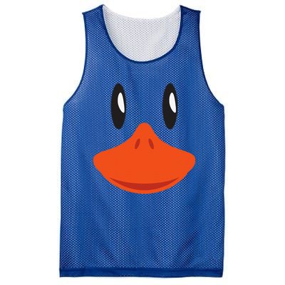 Cute Duck Face Awesome Halloween Costume Gift Mesh Reversible Basketball Jersey Tank