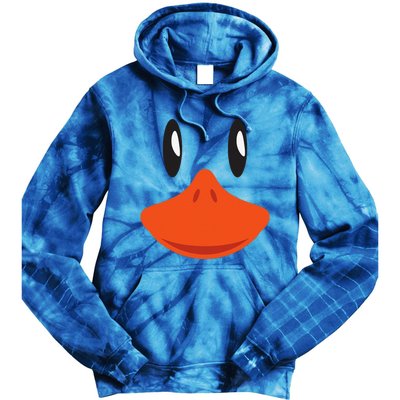 Cute Duck Face Awesome Halloween Costume Gift Tie Dye Hoodie