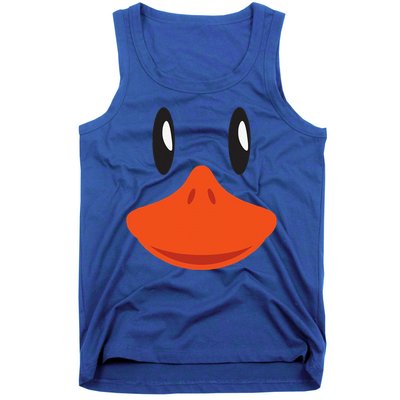 Cute Duck Face Awesome Halloween Costume Gift Tank Top