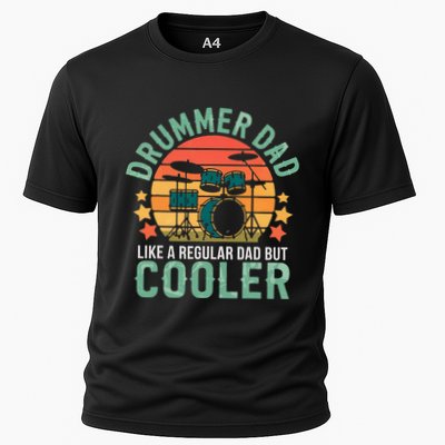 Cool Drummer For Drumming Drum Set Drummer Cooling Performance Crew T-Shirt