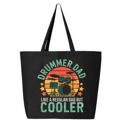 Cool Drummer For Drumming Drum Set Drummer 25L Jumbo Tote