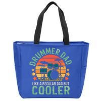 Cool Drummer For Drumming Drum Set Drummer Zip Tote Bag