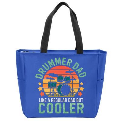 Cool Drummer For Drumming Drum Set Drummer Zip Tote Bag