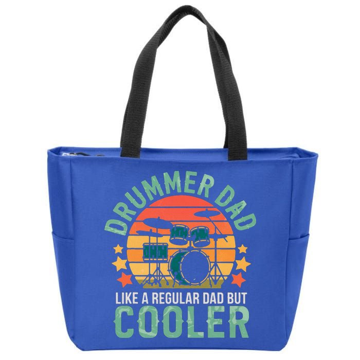 Cool Drummer For Drumming Drum Set Drummer Zip Tote Bag