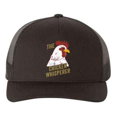 Chicken Design For Chicken Lovers The Chicken Whisperer Yupoong Adult 5-Panel Trucker Hat