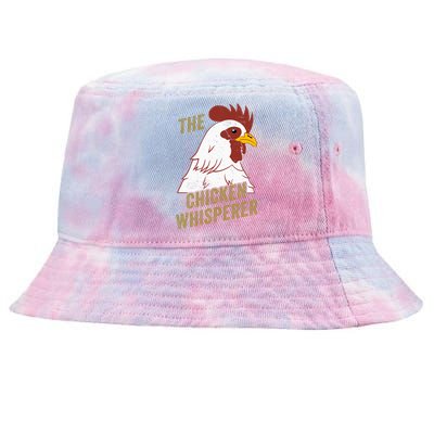 Chicken Design For Chicken Lovers The Chicken Whisperer Tie-Dyed Bucket Hat