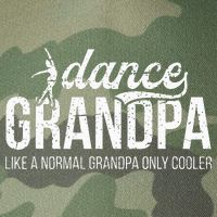 Cool Dance Grandpa Of A Dancer Grandfather Dancing Grandpa Legacy Tie Dye Trucker Hat