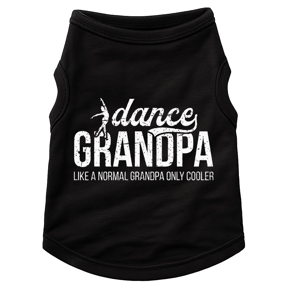 Cool Dance Grandpa Of A Dancer Grandfather Dancing Grandpa Doggie Tank