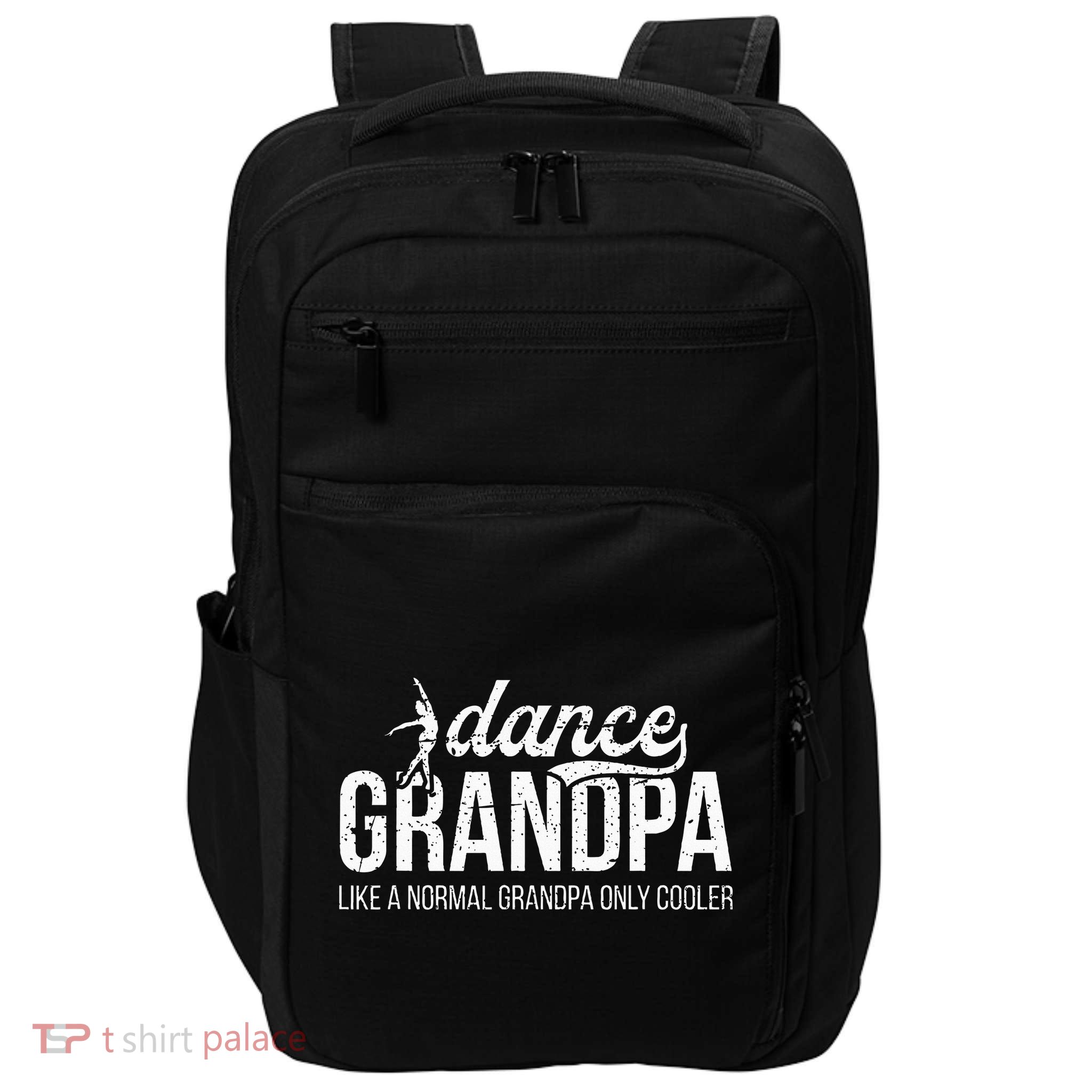 Cool Dance Grandpa Of A Dancer Grandfather Dancing Grandpa Impact Tech Backpack