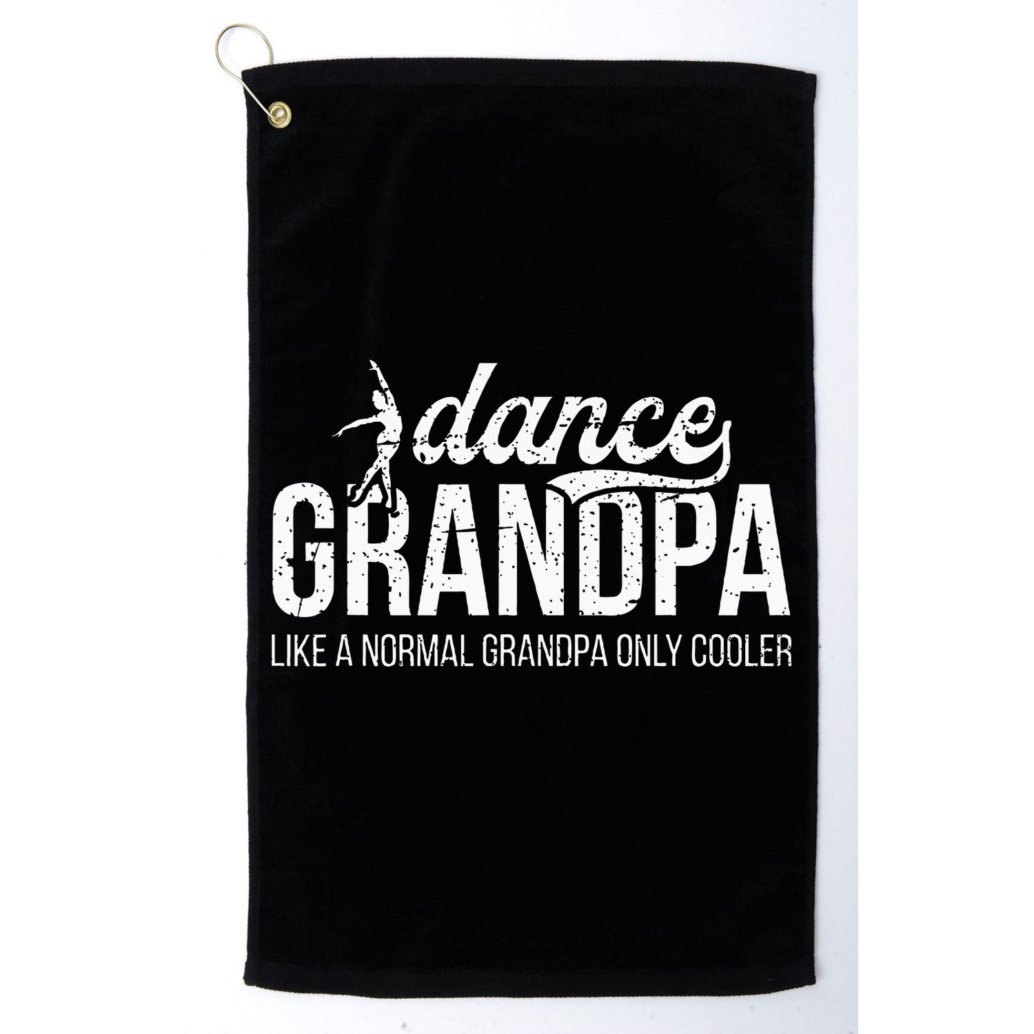 Cool Dance Grandpa Of A Dancer Grandfather Dancing Grandpa Golf Towel