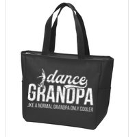 Cool Dance Grandpa Of A Dancer Grandfather Dancing Grandpa Zip Tote Bag