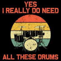 Cool Drumming Gifts Drummer Accessories & Stuff Cooling Performance Crew T-Shirt