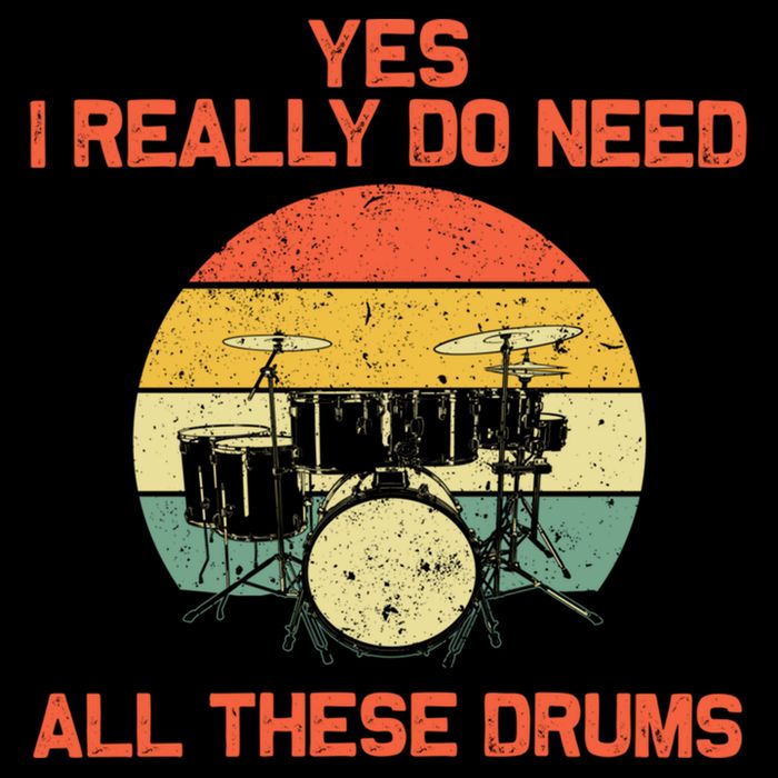 Cool Drumming Gifts Drummer Accessories & Stuff Cooling Performance Crew T-Shirt
