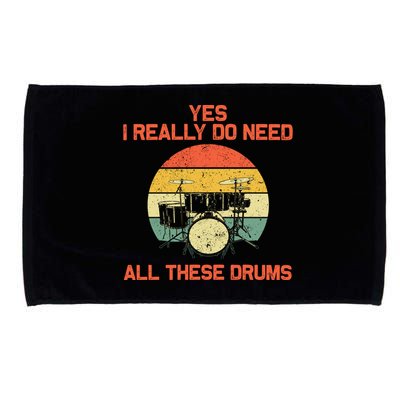Cool Drumming Gifts Drummer Accessories & Stuff Microfiber Hand Towel