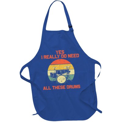 Cool Drumming Gifts Drummer Accessories & Stuff Apron