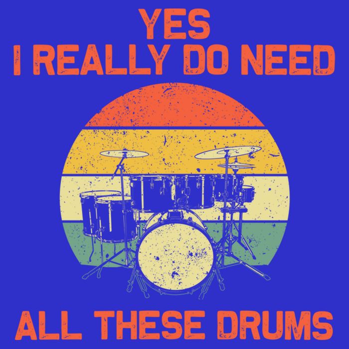 Cool Drumming Gifts Drummer Accessories & Stuff Button