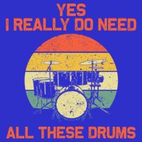 Cool Drumming Gifts Drummer Accessories & Stuff Toddler T-Shirt